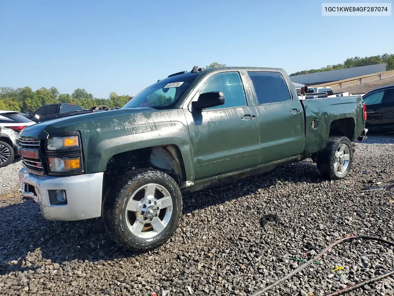 CHEVROLET SILVERADO 2016, VIN 1GC1KWE84GF287074