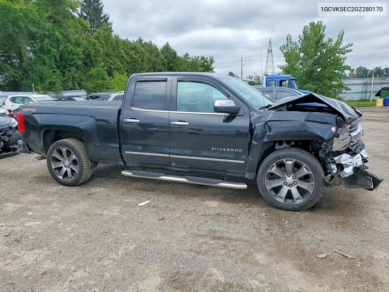 2016 CHEVROLET SILVERADO VIN 1GCVKSEC2GZ280170 — фото 4