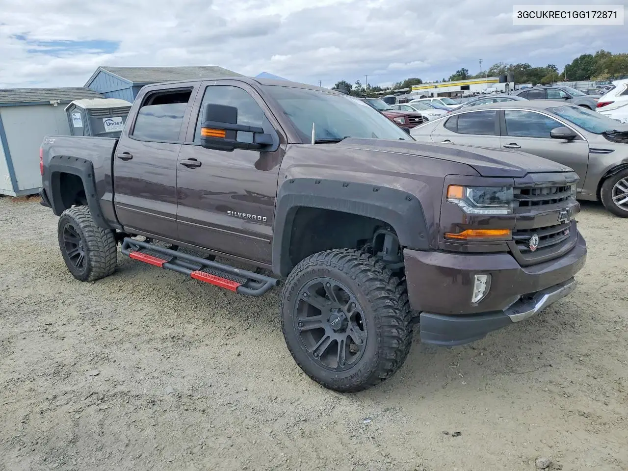 2016 CHEVROLET SILVERADO VIN 3GCUKREC1GG172871 — фото 4