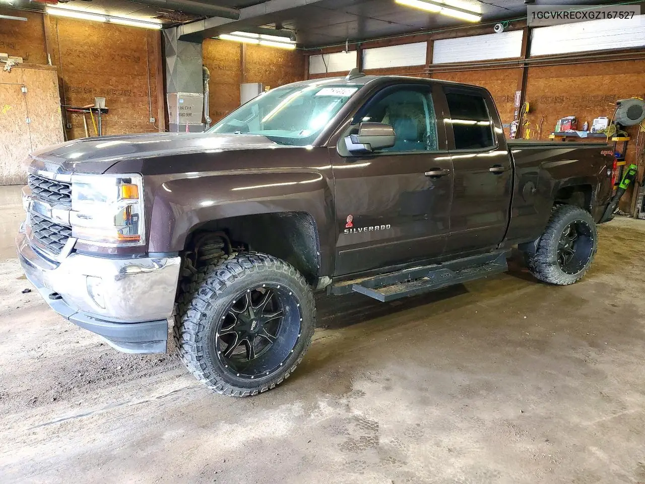CHEVROLET SILVERADO 2016, VIN 1GCVKRECXGZ167527