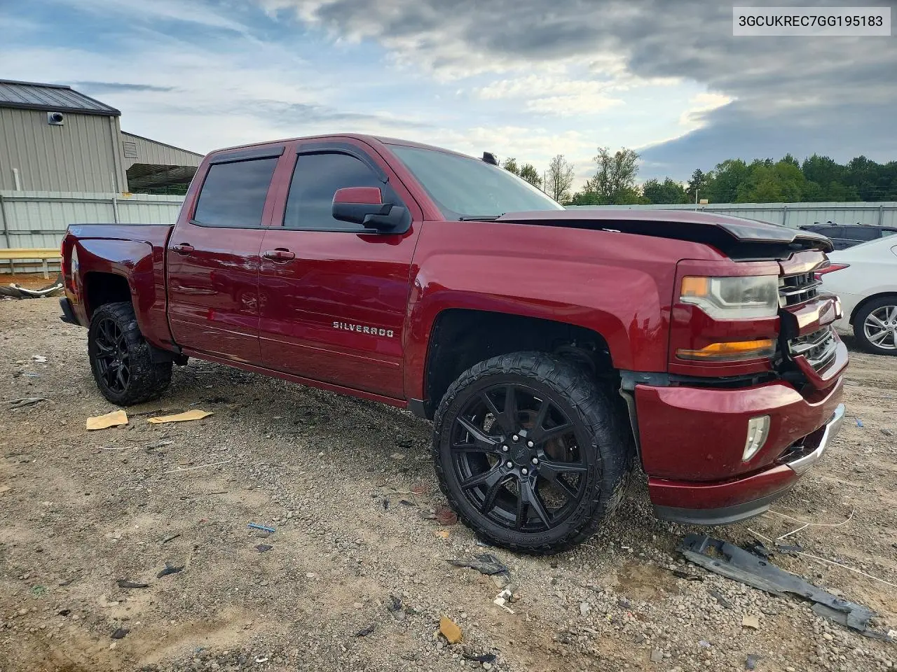 2016 CHEVROLET SILVERADO VIN 3GCUKREC7GG195183 — фото 4