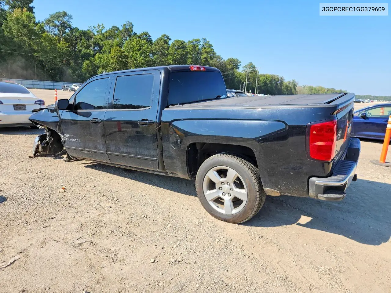 2016 CHEVROLET SILVERADO VIN 3GCPCREC1GG379609 — фото 2