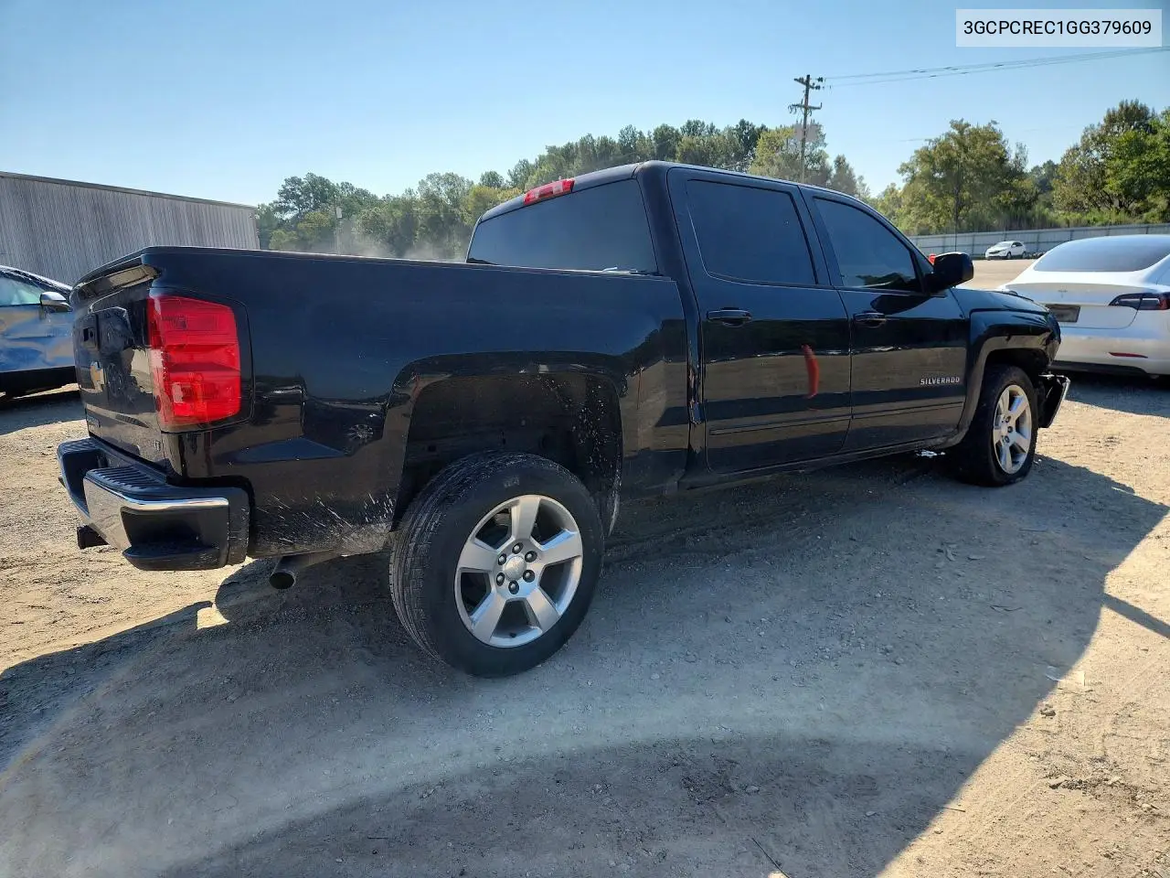 2016 CHEVROLET SILVERADO VIN 3GCPCREC1GG379609 — фото 3