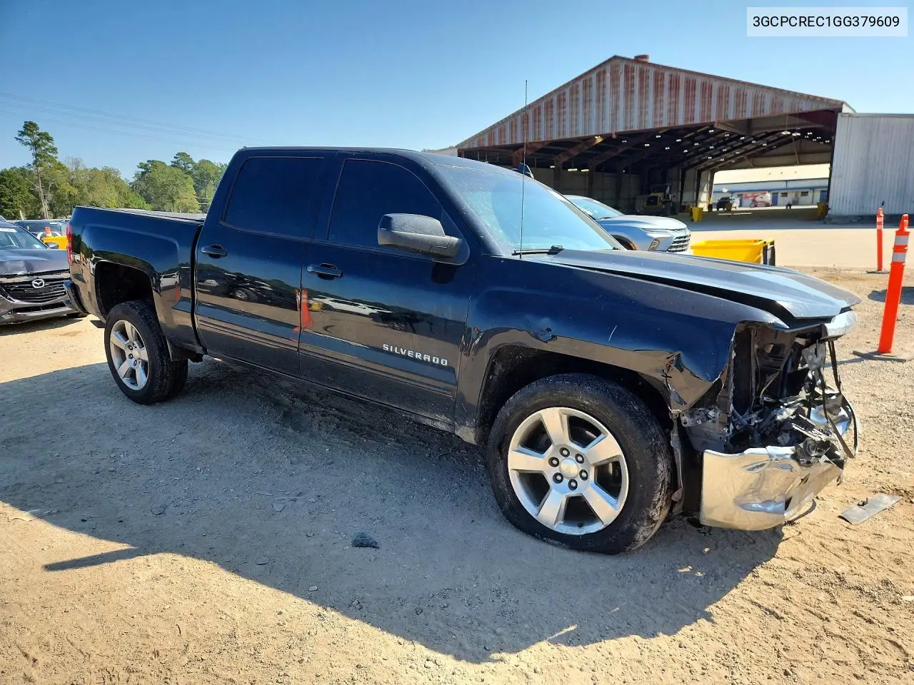 2016 CHEVROLET SILVERADO VIN 3GCPCREC1GG379609 — фото 4