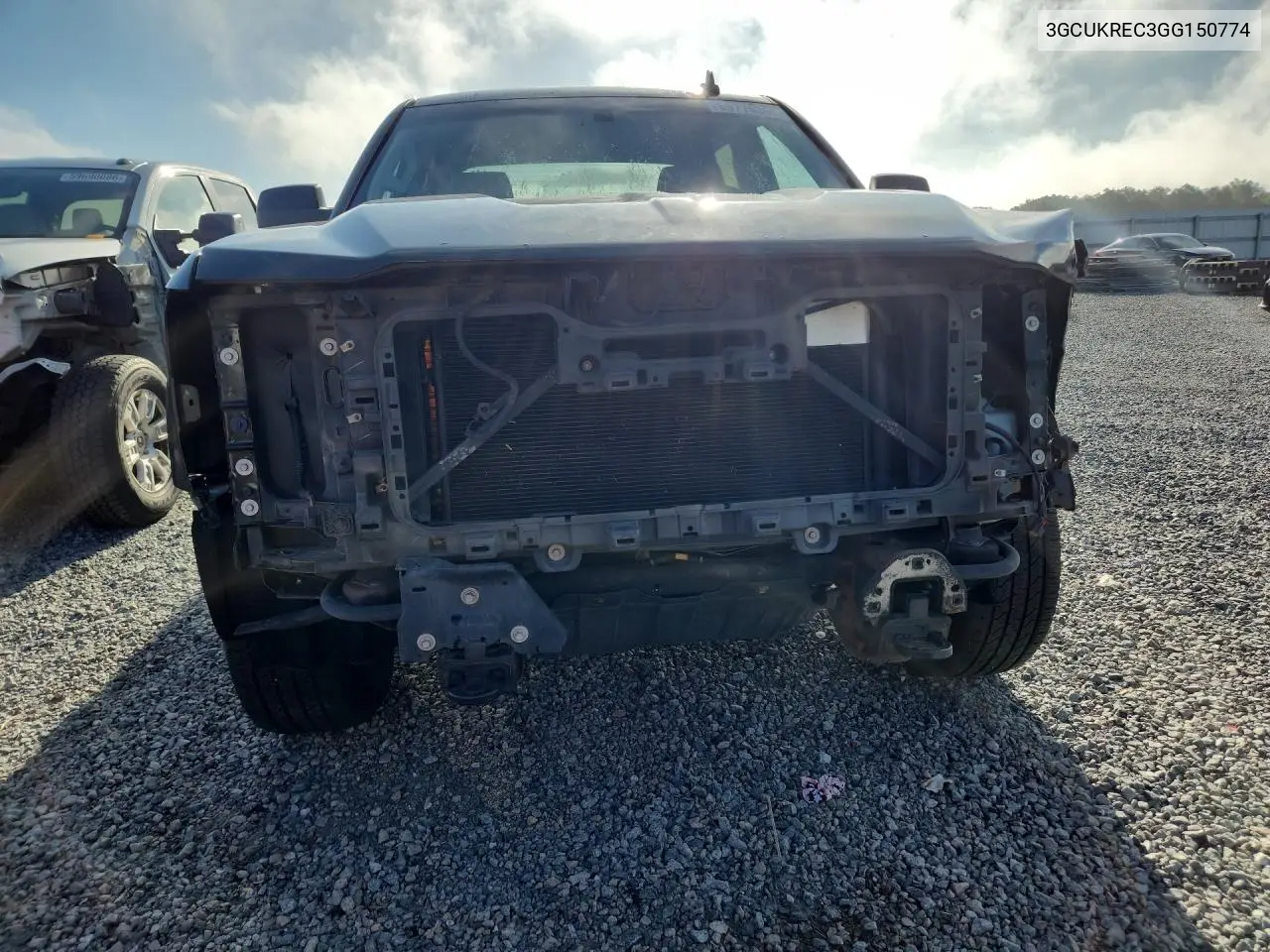 2016 CHEVROLET SILVERADO VIN 3GCUKREC3GG150774 — фото 5