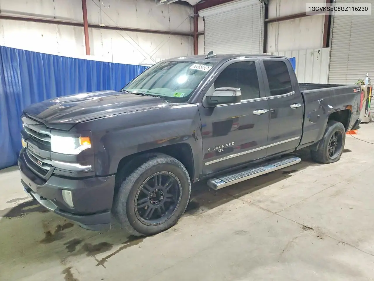 CHEVROLET SILVERADO 2016, VIN 1GCVKSEC8GZ116230
