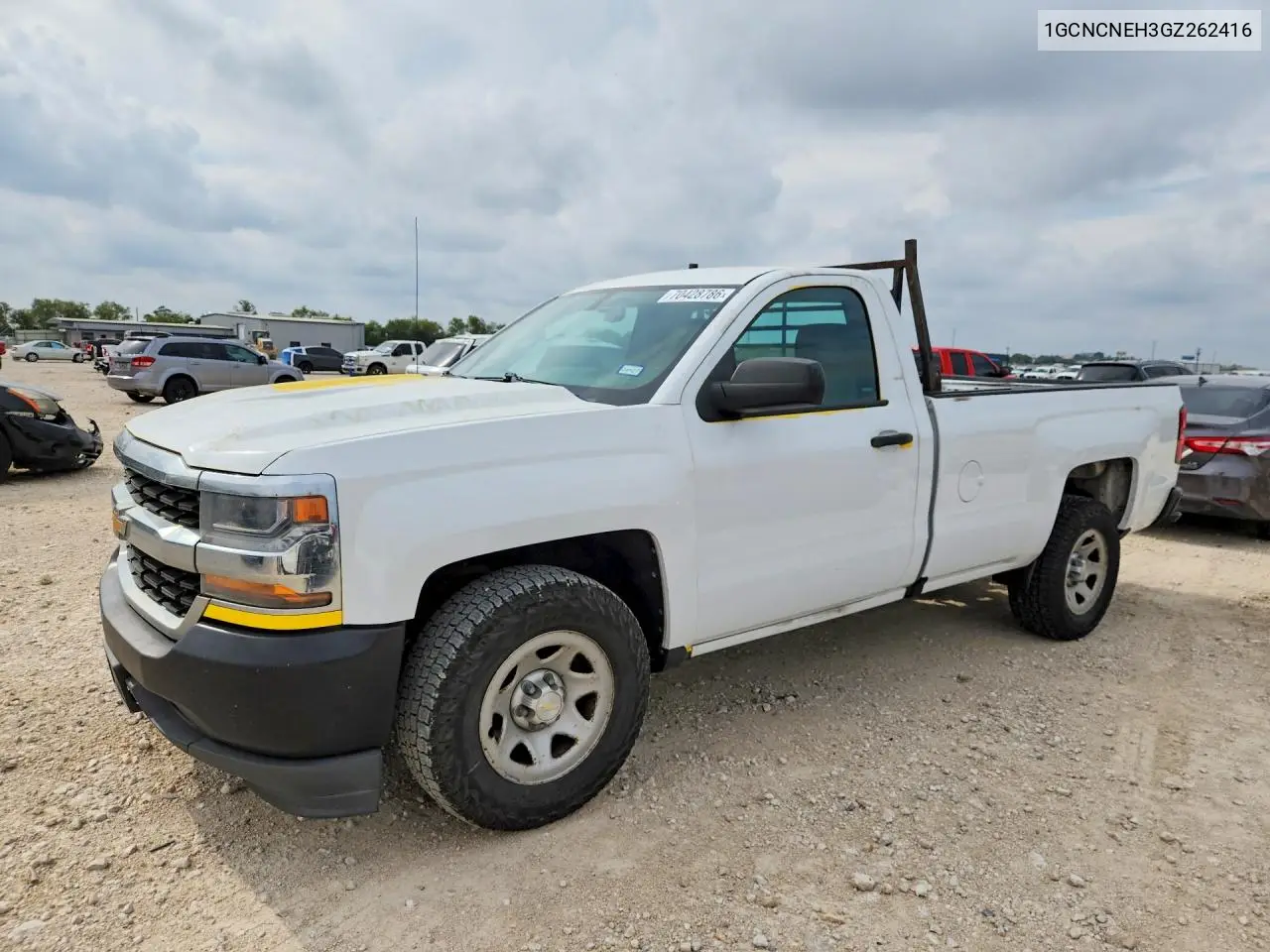 CHEVROLET SILVERADO 2016, VIN 1GCNCNEH3GZ262416