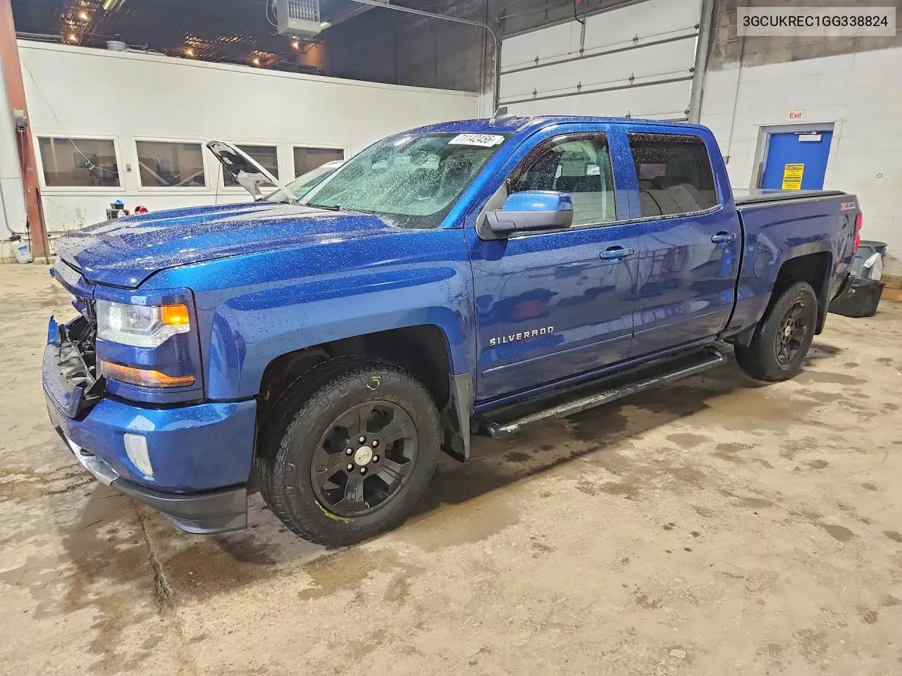 CHEVROLET SILVERADO 2016, VIN 3GCUKREC1GG338824