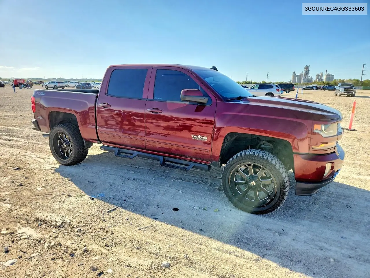 2016 CHEVROLET SILVERADO VIN 3GCUKREC4GG333603 — фото 4