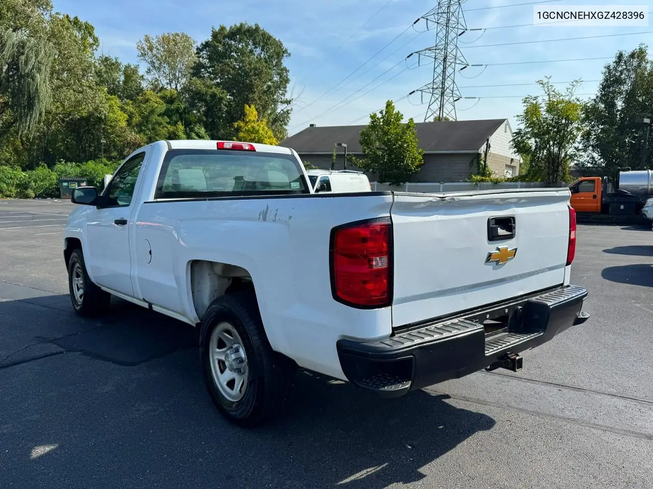 2016 CHEVROLET SILVERADO VIN 1GCNCNEHXGZ428396 — фото 2