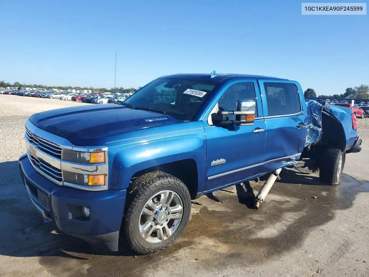 CHEVROLET SILVERADO 2016, VIN 1GC1KXE89GF245599