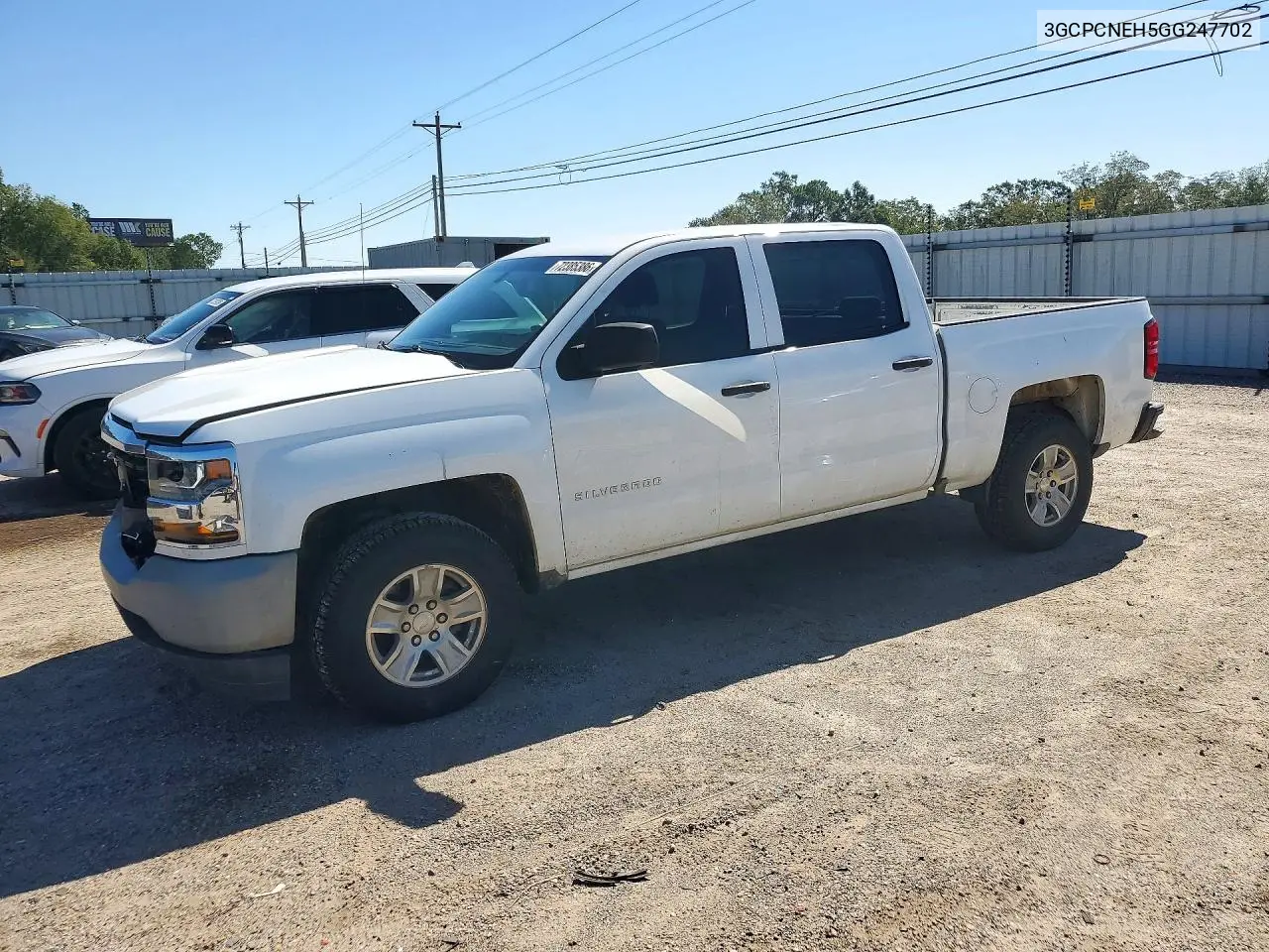 CHEVROLET SILVERADO 2016, VIN 3GCPCNEH5GG247702