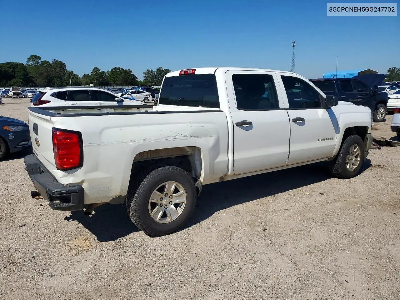 2016 CHEVROLET SILVERADO VIN 3GCPCNEH5GG247702 — фото 3