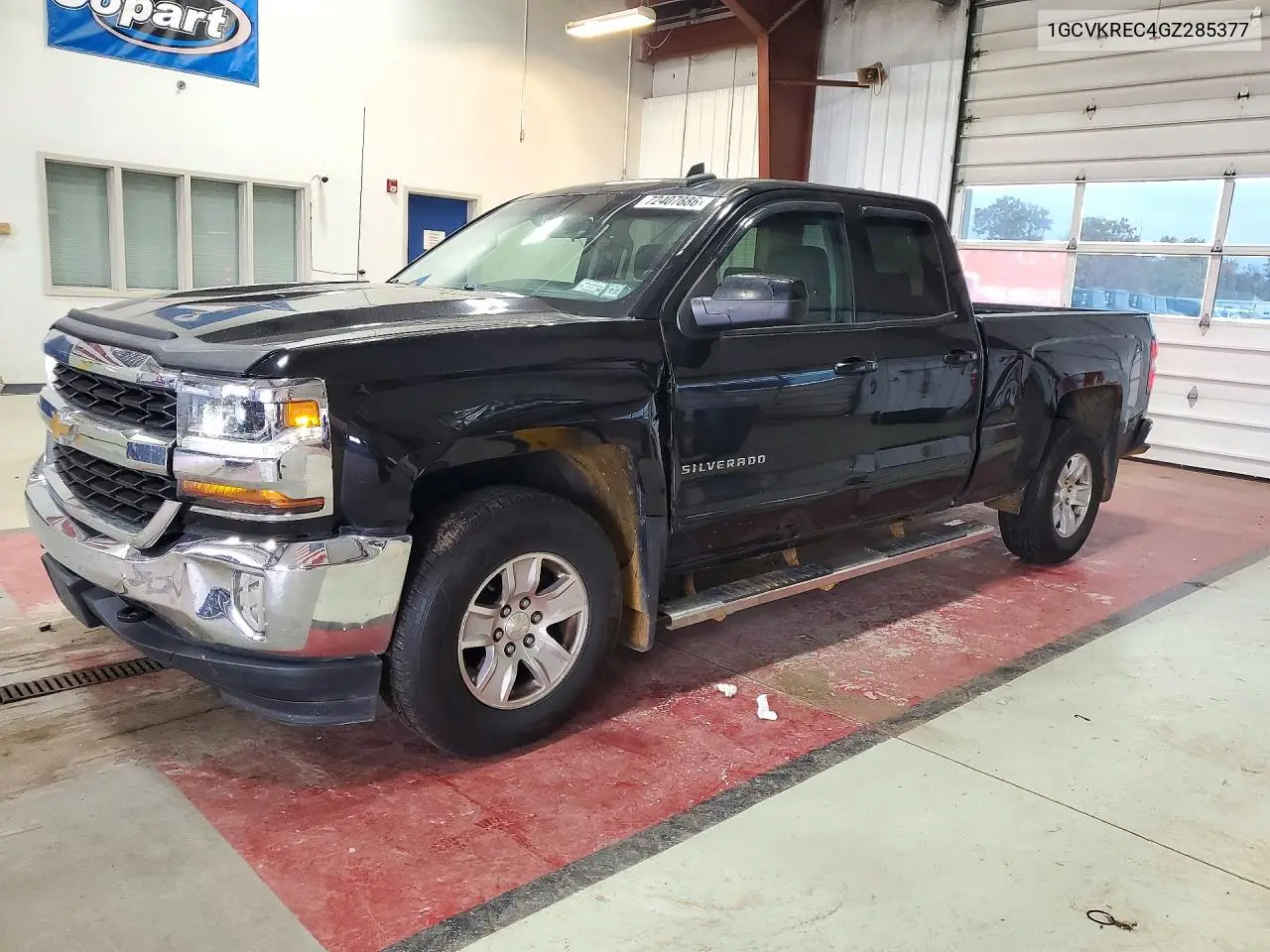 CHEVROLET SILVERADO 2016, VIN 1GCVKREC4GZ285377