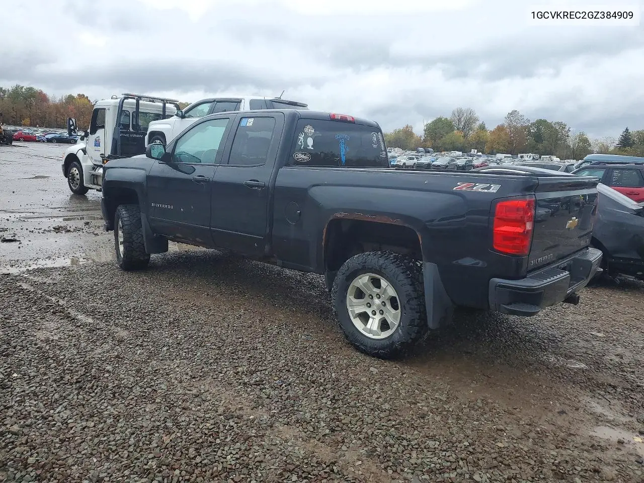 2016 CHEVROLET SILVERADO VIN 1GCVKREC2GZ384909 — фото 2