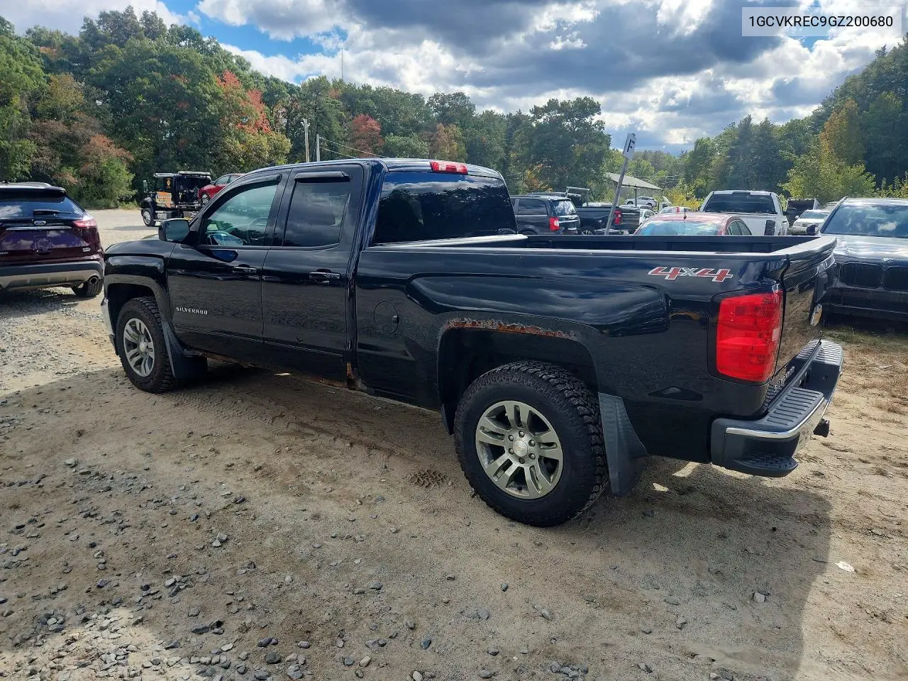 2016 CHEVROLET SILVERADO VIN 1GCVKREC9GZ200680 — фото 2