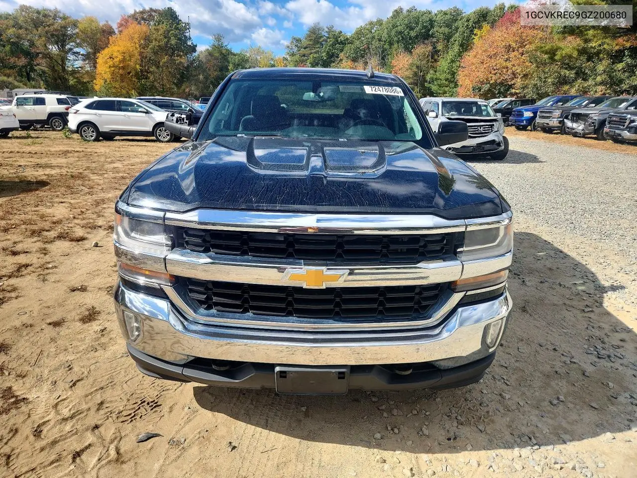 2016 CHEVROLET SILVERADO VIN 1GCVKREC9GZ200680 — фото 5