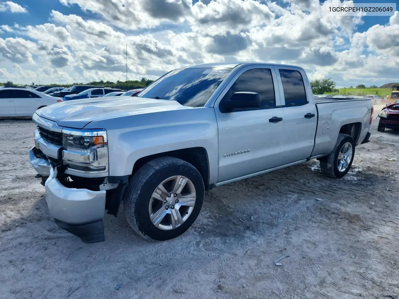 CHEVROLET SILVERADO 2016, VIN 1GCRCPEH1GZ206049
