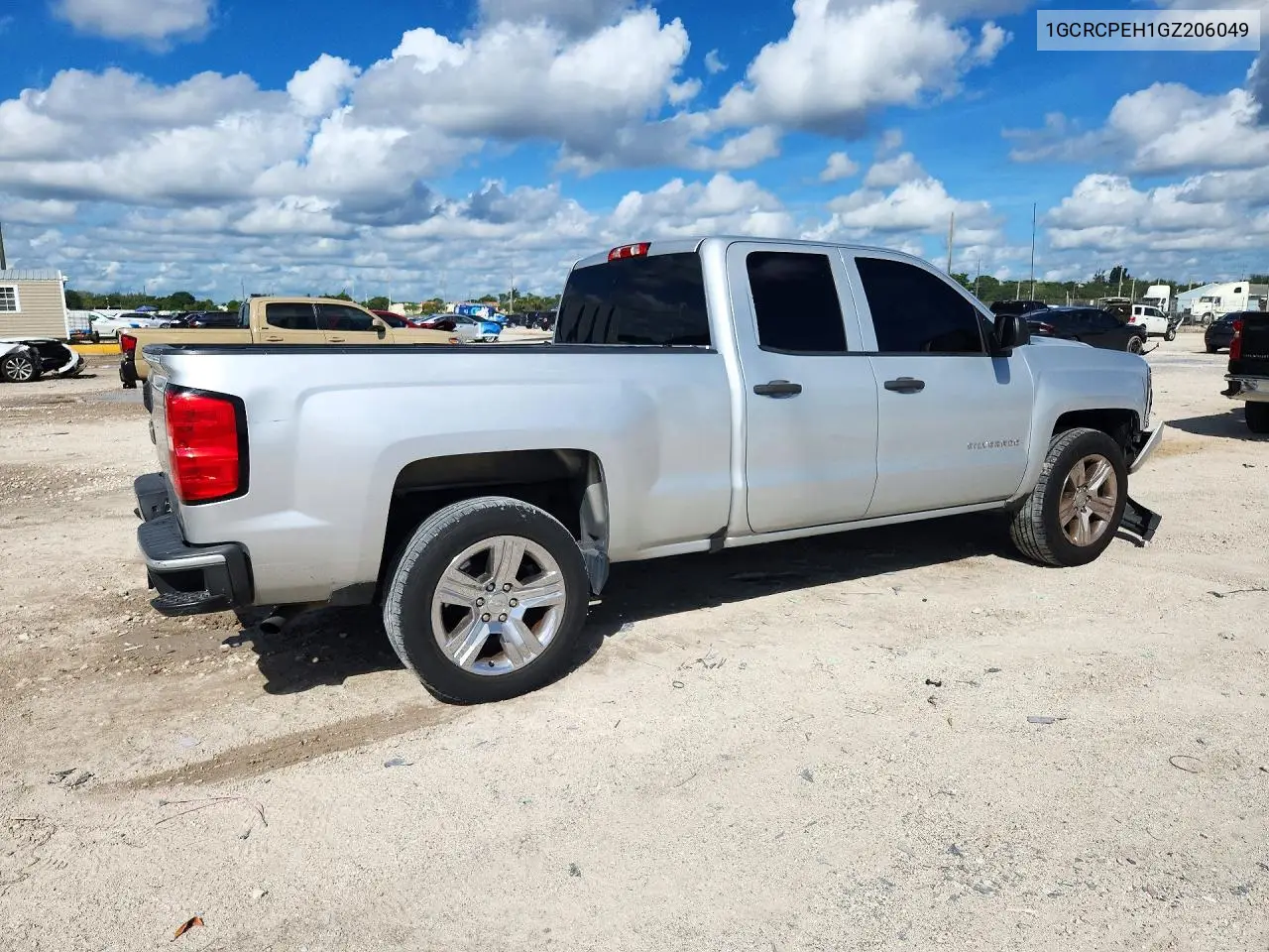 2016 CHEVROLET SILVERADO VIN 1GCRCPEH1GZ206049 — фото 3