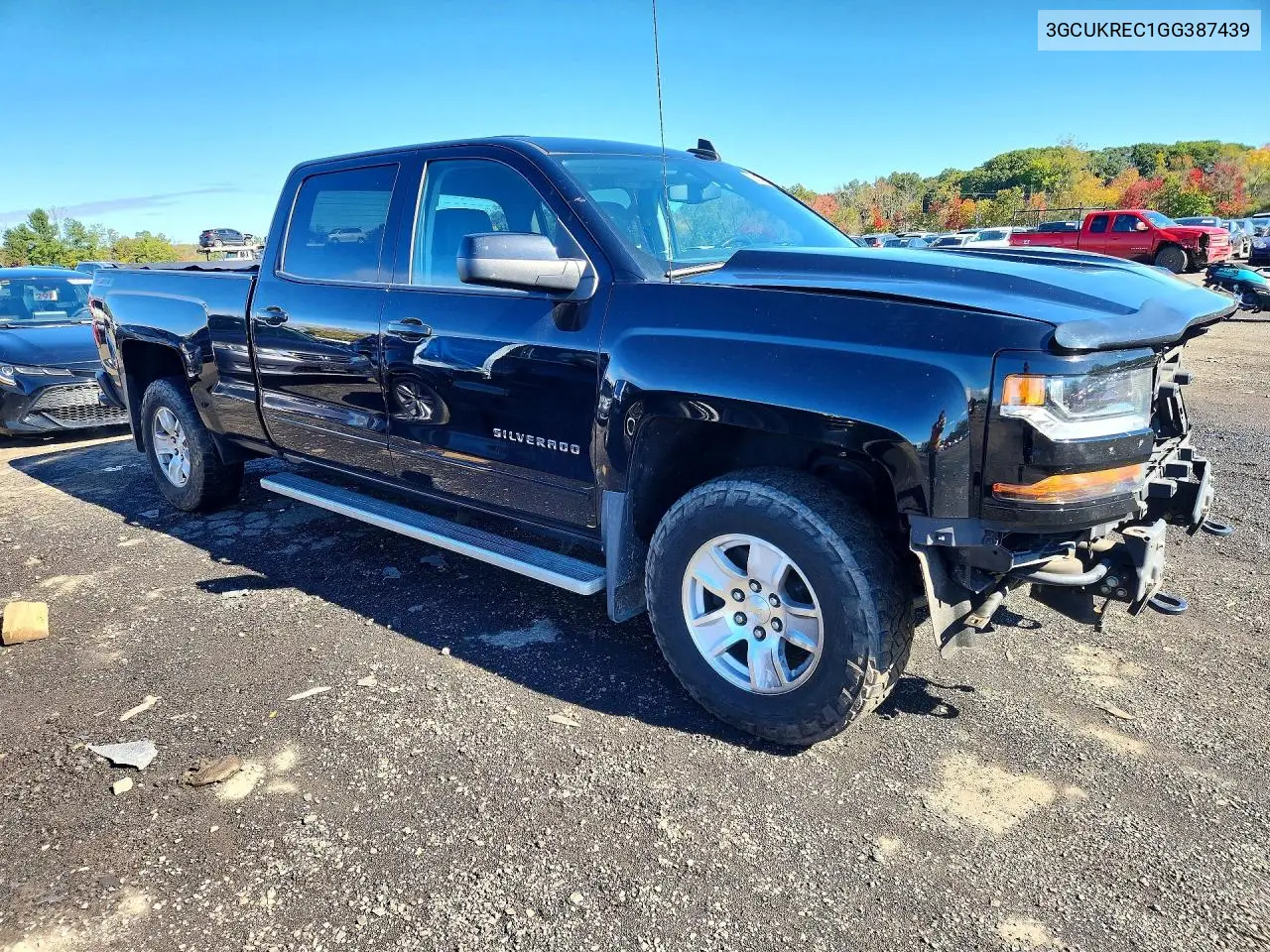 2016 CHEVROLET SILVERADO VIN 3GCUKREC1GG387439 — фото 4