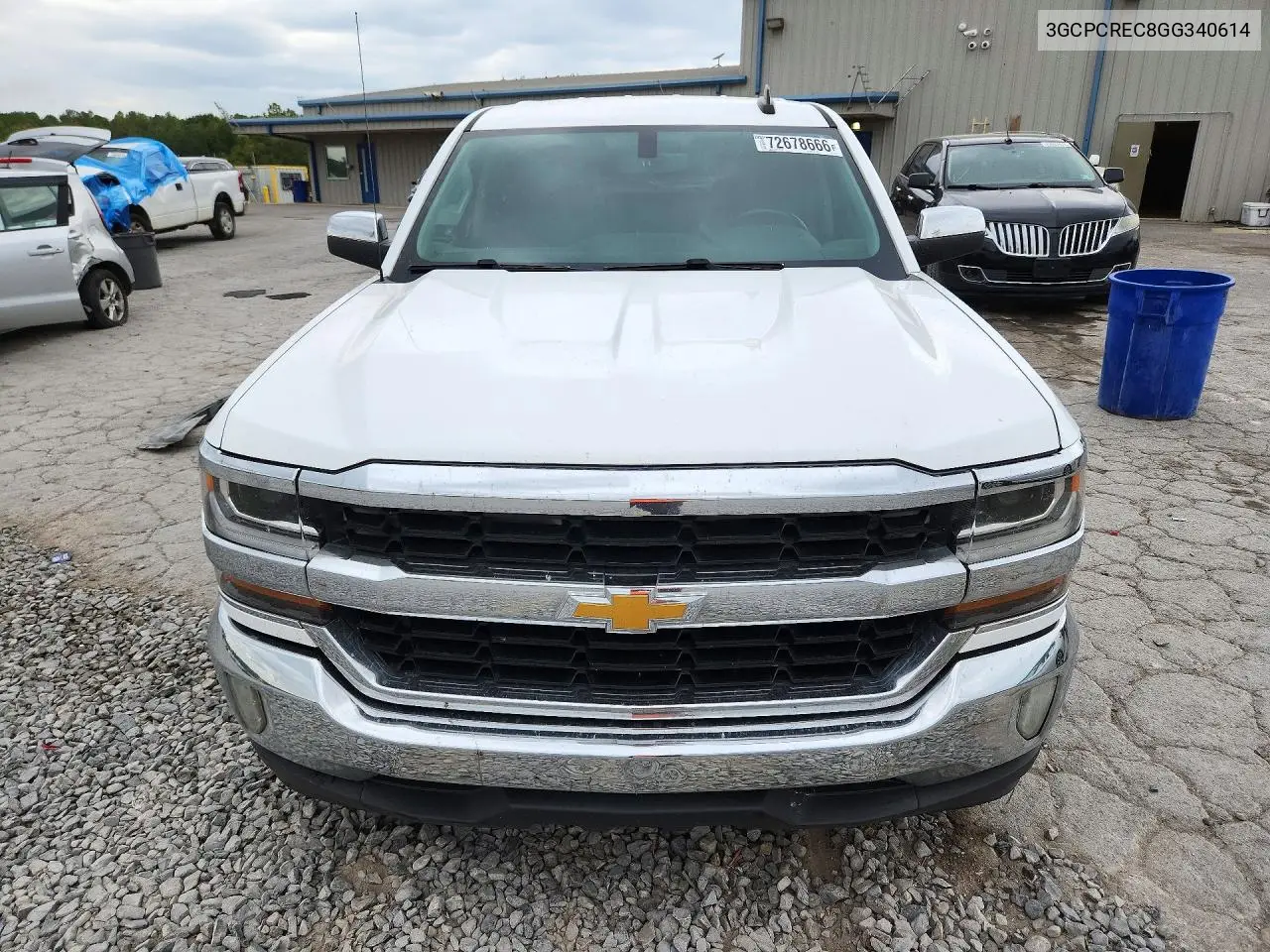 2016 CHEVROLET SILVERADO VIN 3GCPCREC8GG340614 — фото 5