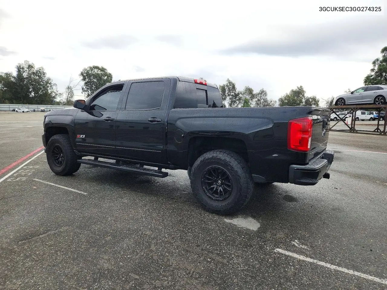 2016 CHEVROLET SILVERADO VIN 3GCUKSEC3GG274325 — фото 2