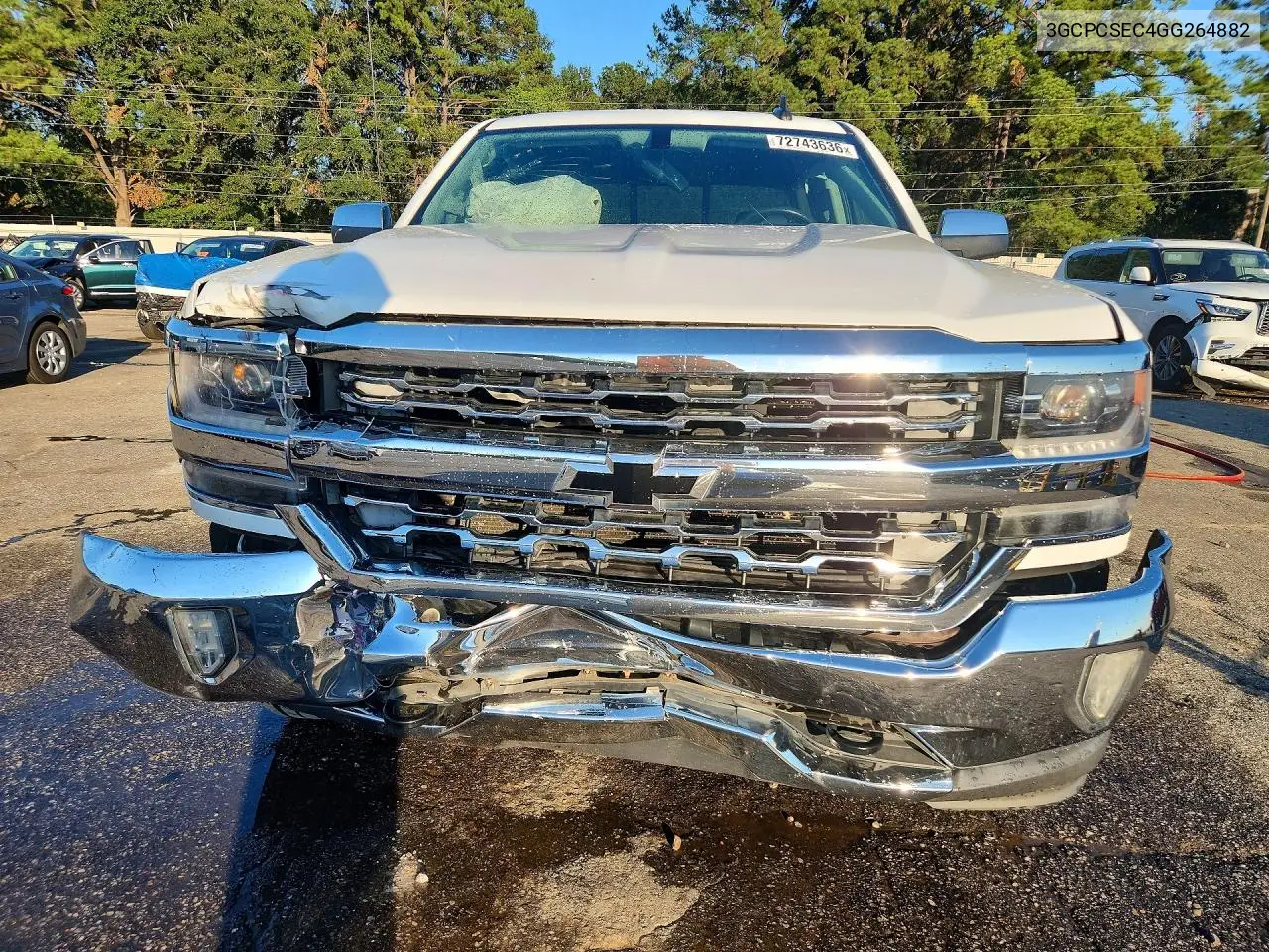 2016 CHEVROLET SILVERADO VIN 3GCPCSEC4GG264882 — фото 5