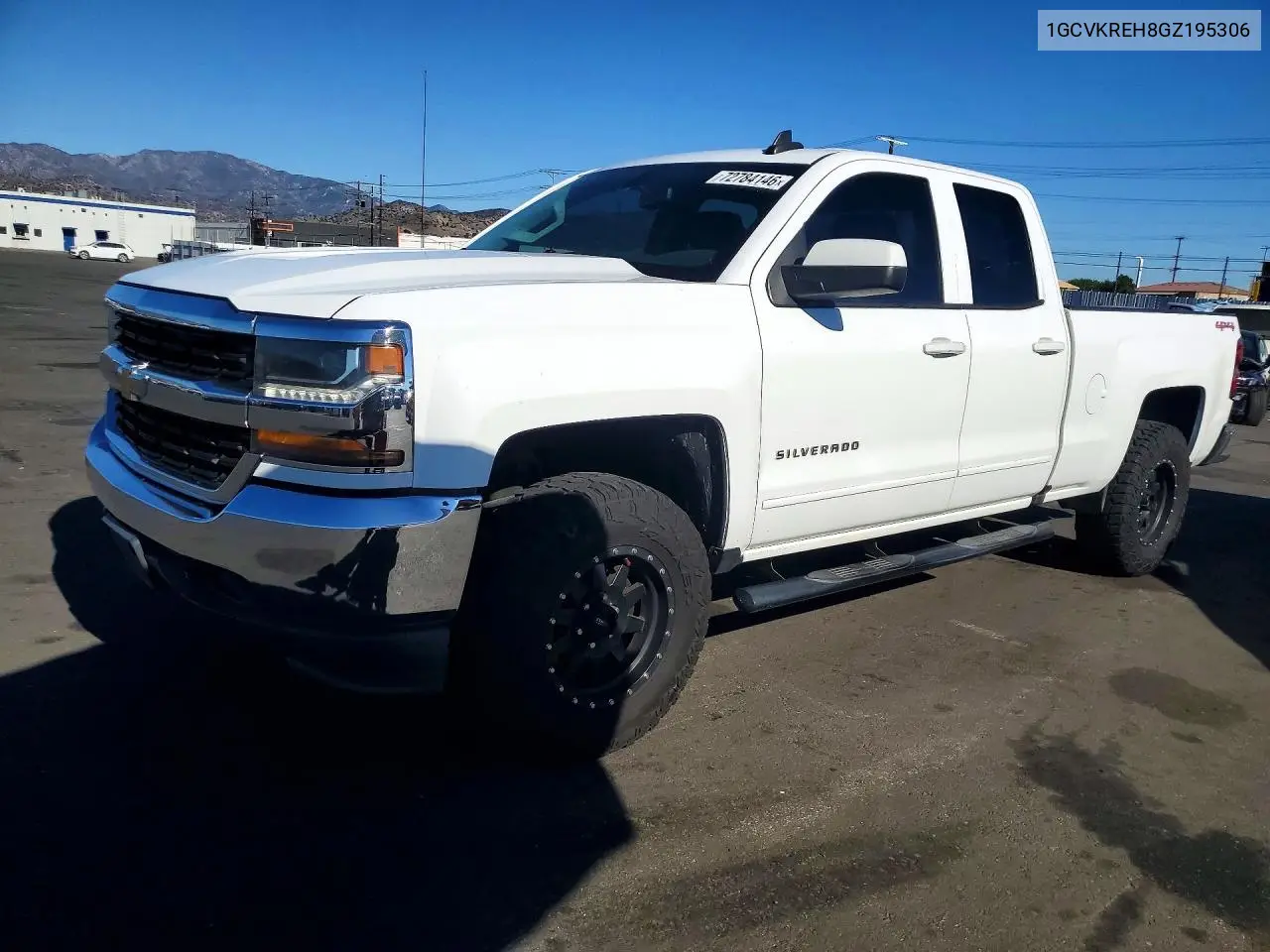 CHEVROLET SILVERADO 2016, VIN 1GCVKREH8GZ195306