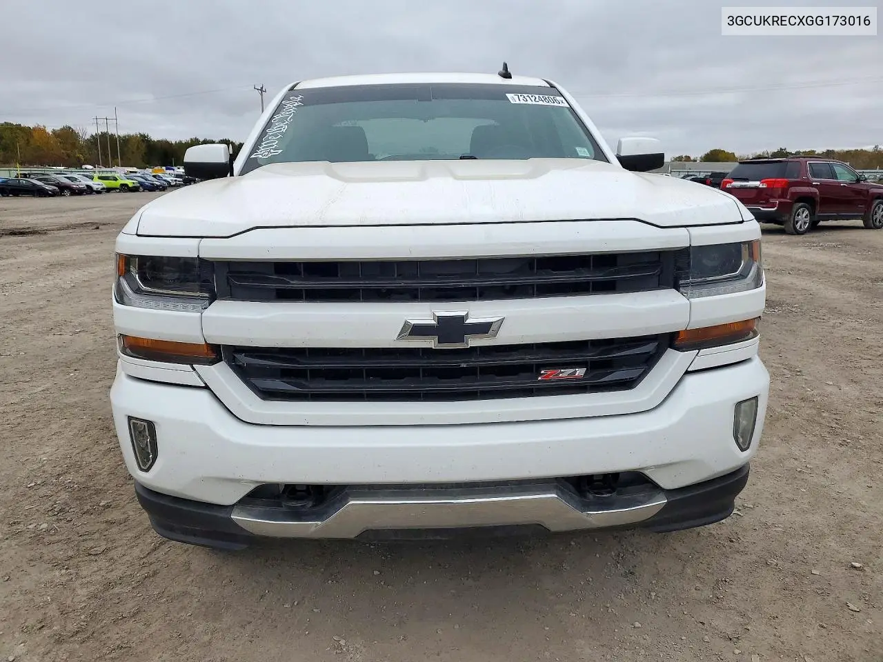 2016 CHEVROLET SILVERADO VIN 3GCUKRECXGG173016 — фото 5