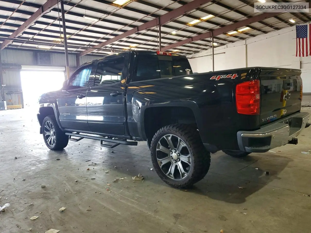 2016 CHEVROLET SILVERADO VIN 3GCUKREC3GG127334 — фото 2