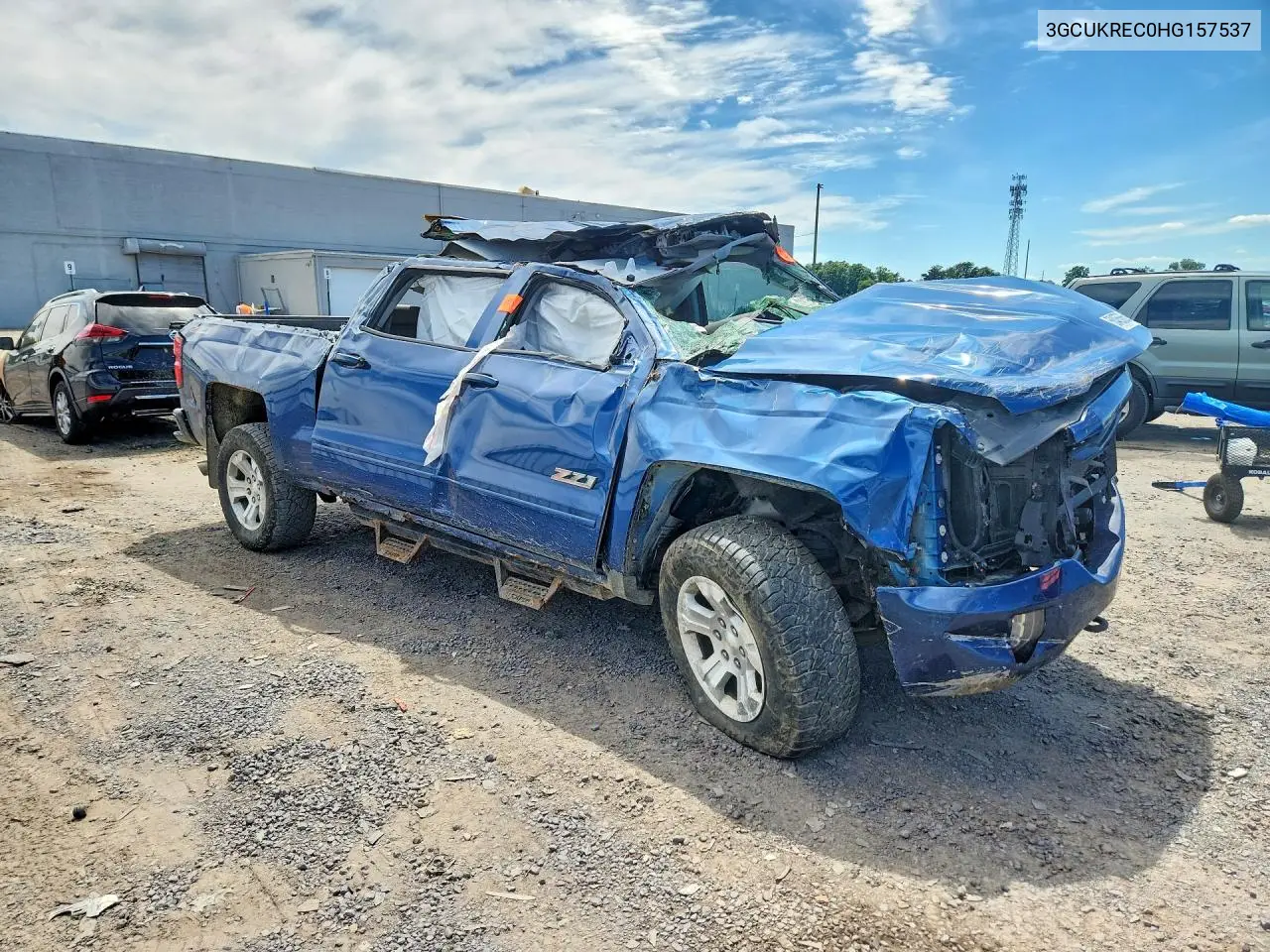 2017 CHEVROLET SILVERADO VIN 3GCUKREC0HG157537 — фото 4
