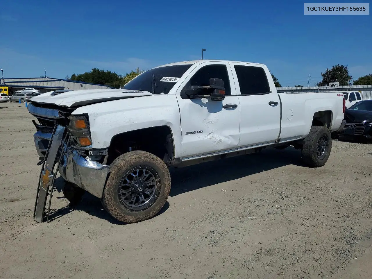CHEVROLET SILVERADO 2017, VIN 1GC1KUEY3HF165635