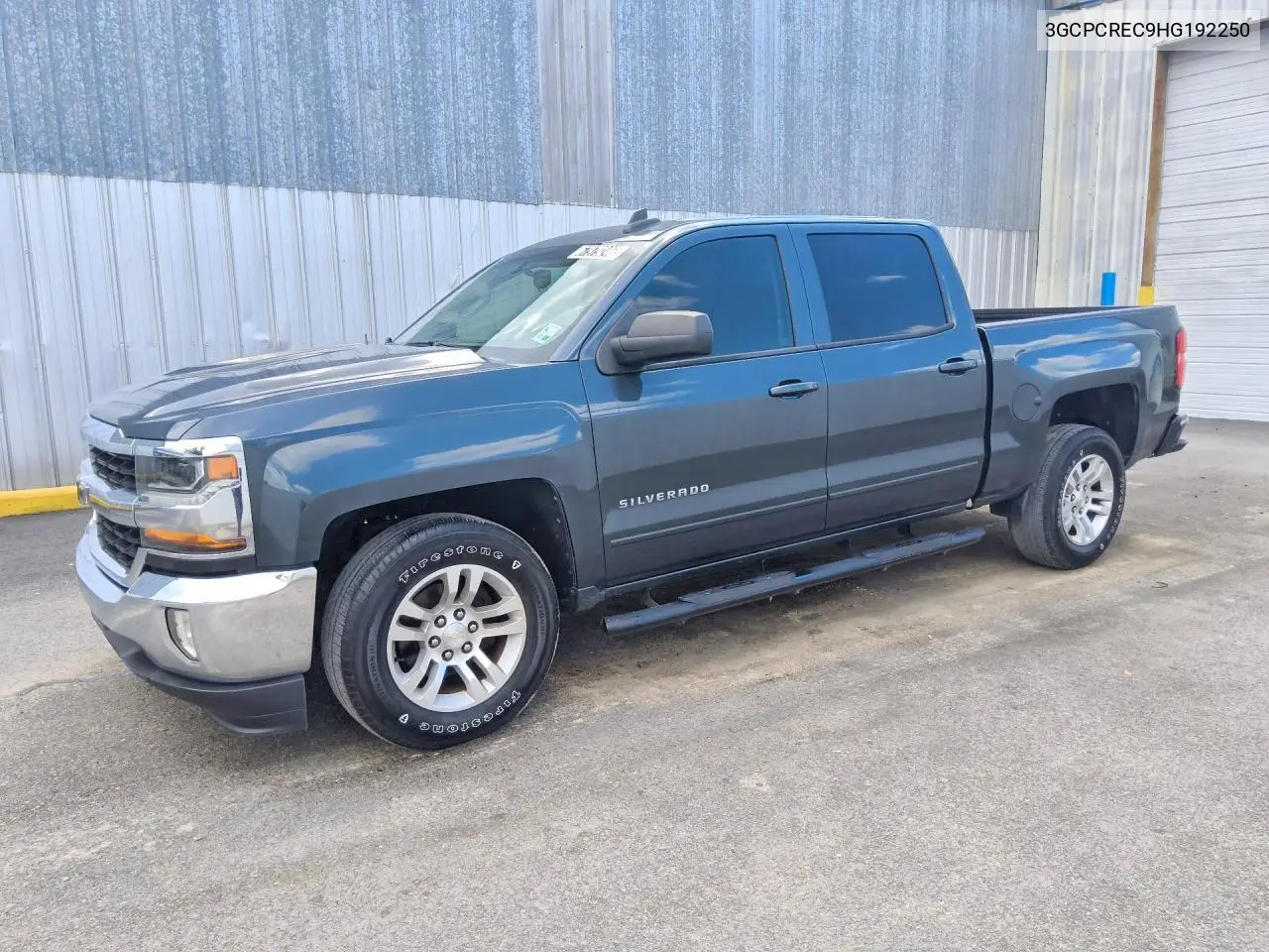 CHEVROLET SILVERADO 2017, VIN 3GCPCREC9HG192250