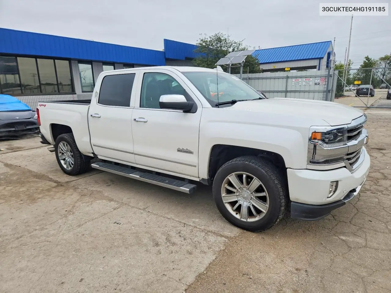 2017 CHEVROLET SILVERADO VIN 3GCUKTEC4HG191185 — фото 4