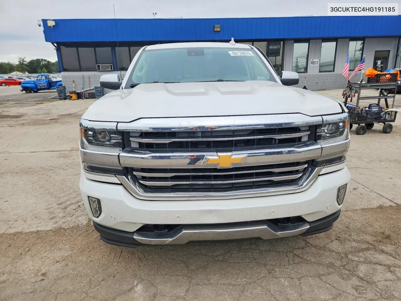 2017 CHEVROLET SILVERADO VIN 3GCUKTEC4HG191185 — фото 5