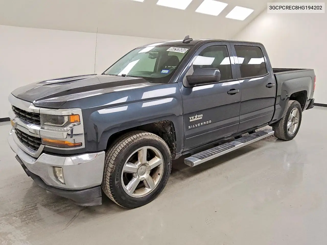 CHEVROLET SILVERADO 2017, VIN 3GCPCREC8HG194202