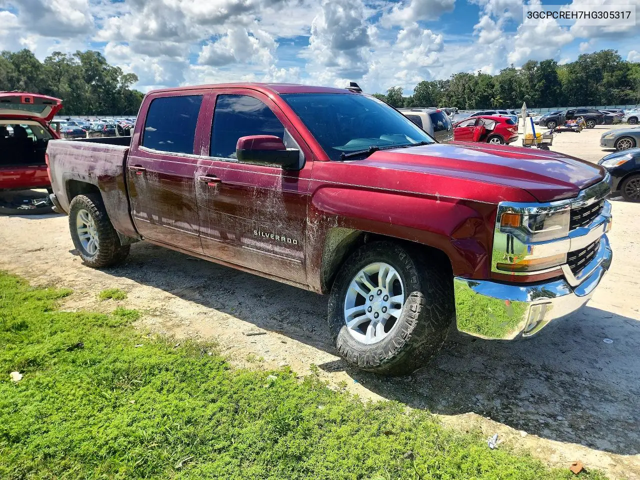 2017 CHEVROLET SILVERADO VIN 3GCPCREH7HG305317 — фото 4