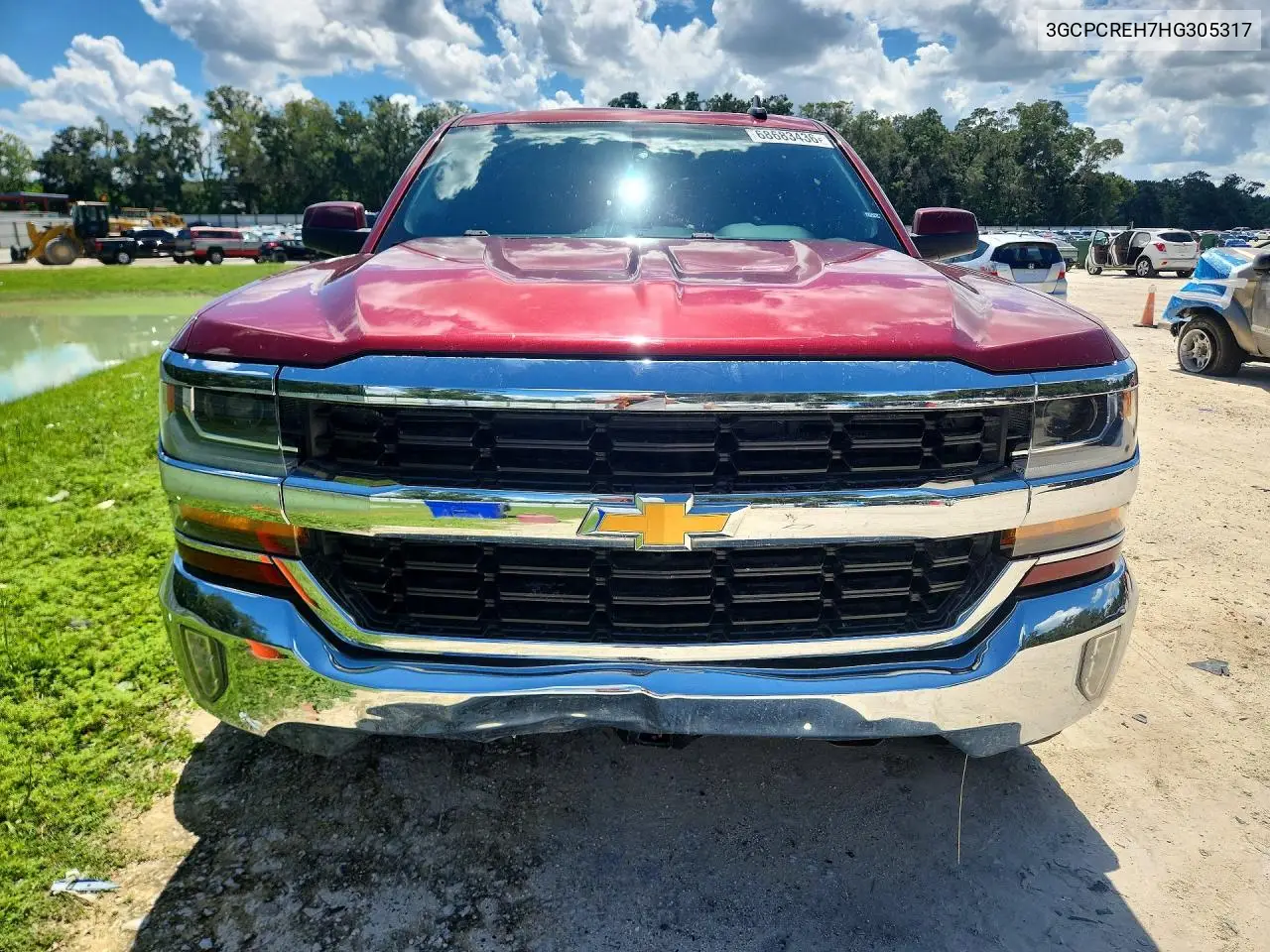 2017 CHEVROLET SILVERADO VIN 3GCPCREH7HG305317 — фото 5