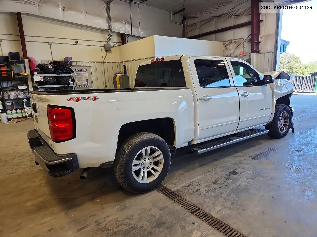 2017 CHEVROLET SILVERADO VIN 3GCUKREC1HG504129 — фото 3