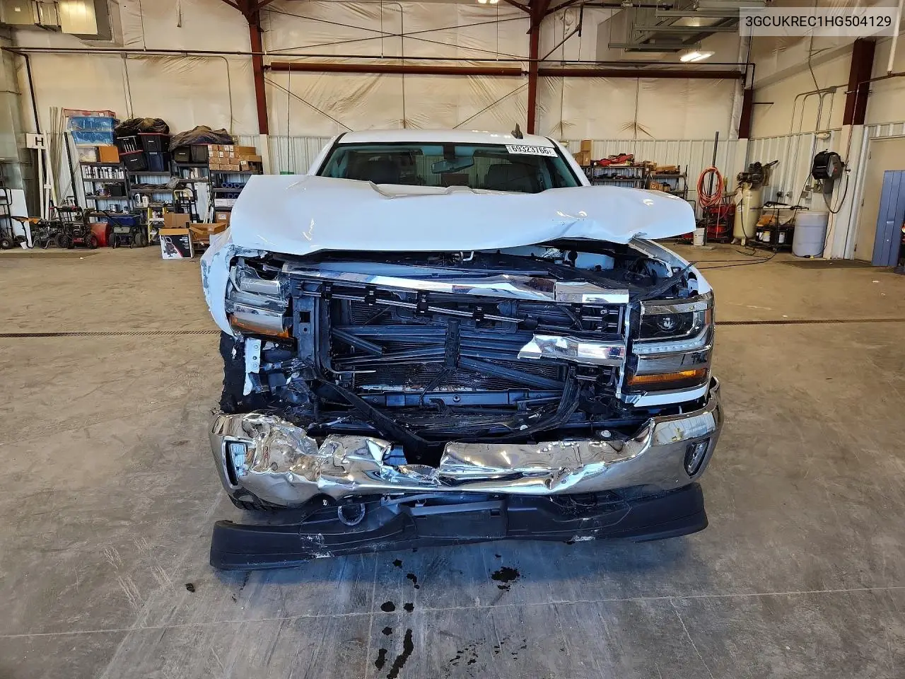 2017 CHEVROLET SILVERADO VIN 3GCUKREC1HG504129 — фото 5