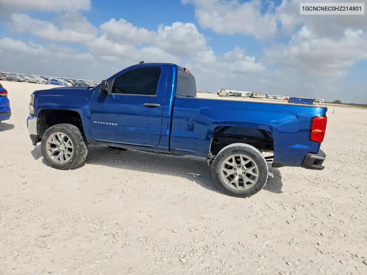2017 CHEVROLET SILVERADO VIN 1GCNCNEC0HZ214801 — фото 2