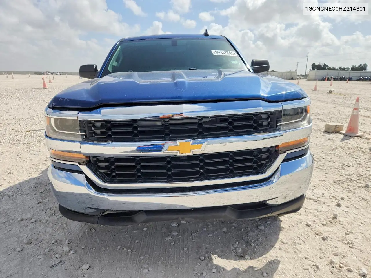 2017 CHEVROLET SILVERADO VIN 1GCNCNEC0HZ214801 — фото 5