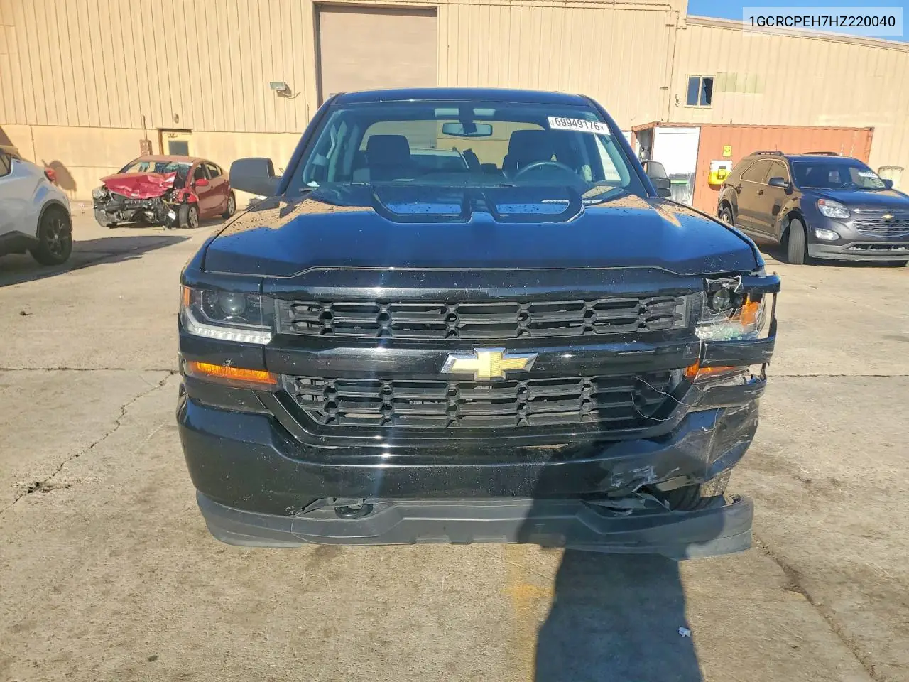 2017 CHEVROLET SILVERADO VIN 1GCRCPEH7HZ220040 — фото 5