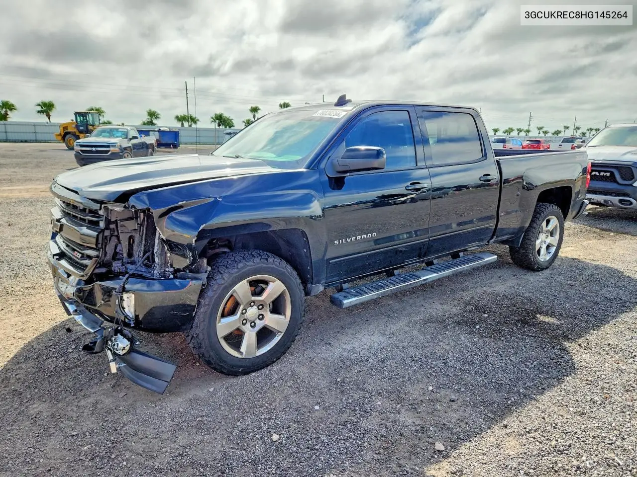 CHEVROLET SILVERADO 2017, VIN 3GCUKREC8HG145264
