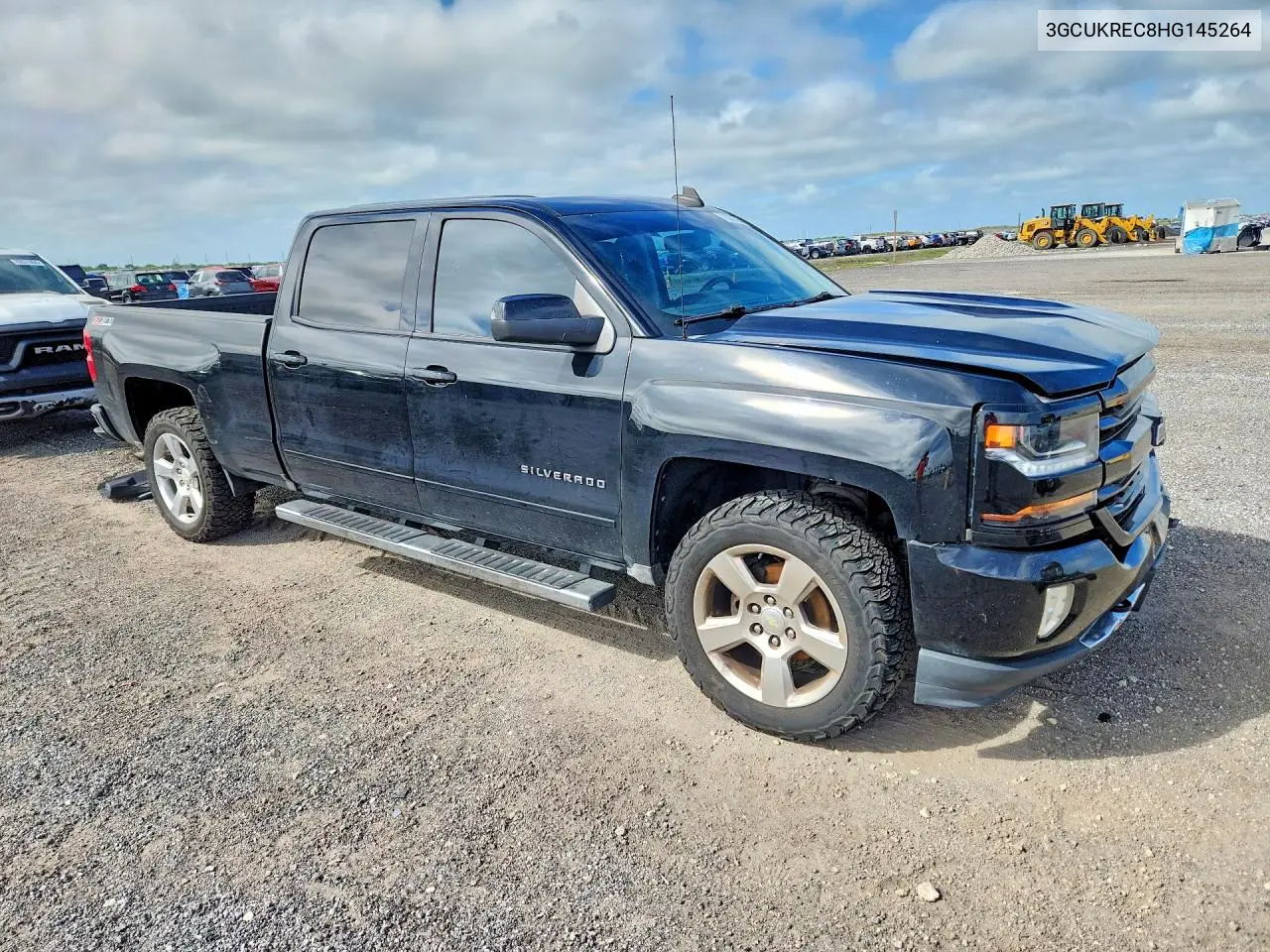 2017 CHEVROLET SILVERADO VIN 3GCUKREC8HG145264 — фото 4