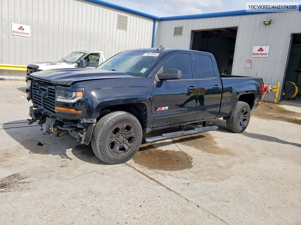CHEVROLET SILVERADO 2017, VIN 1GCVKREC4HZ174250