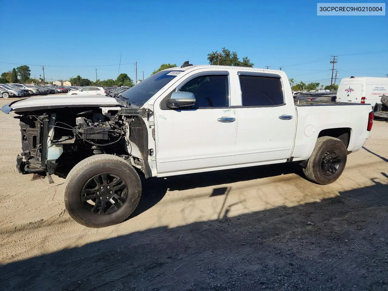 CHEVROLET SILVERADO 2017, VIN 3GCPCREC9HG210004