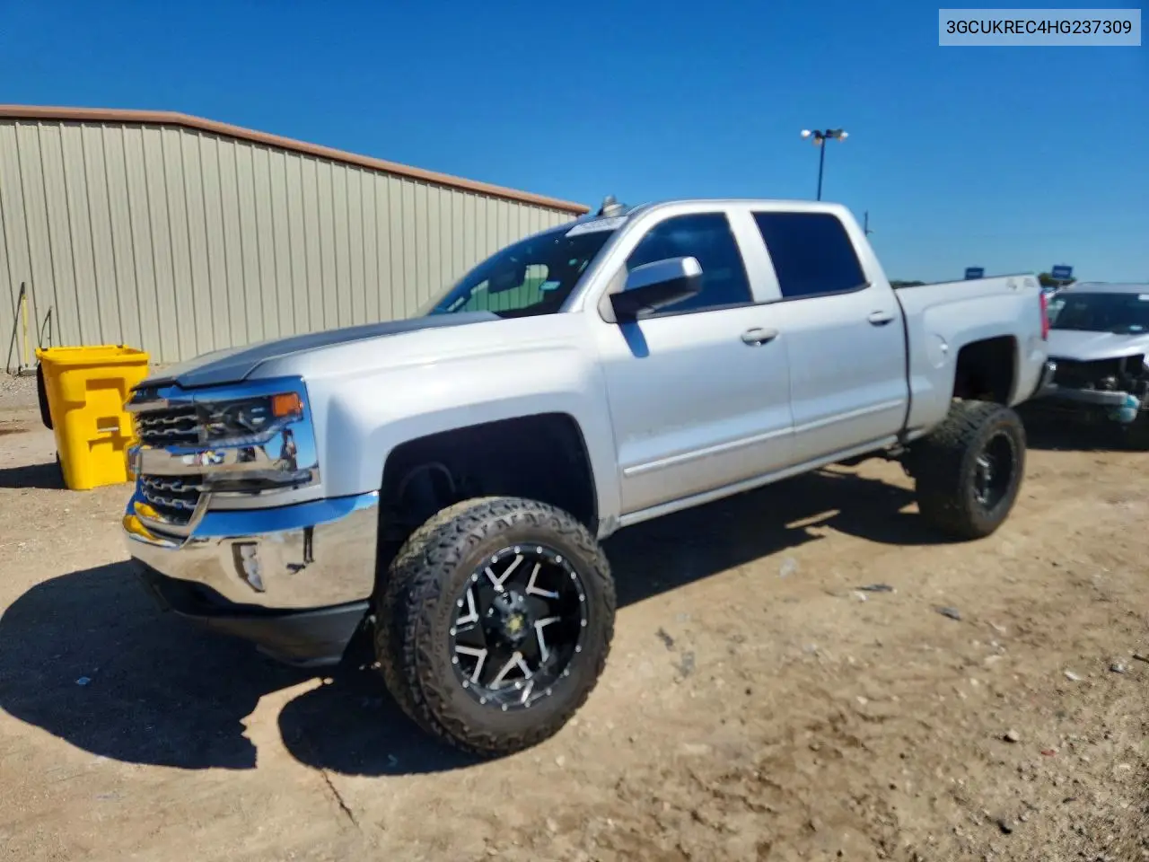 CHEVROLET SILVERADO 2017, VIN 3GCUKREC4HG237309
