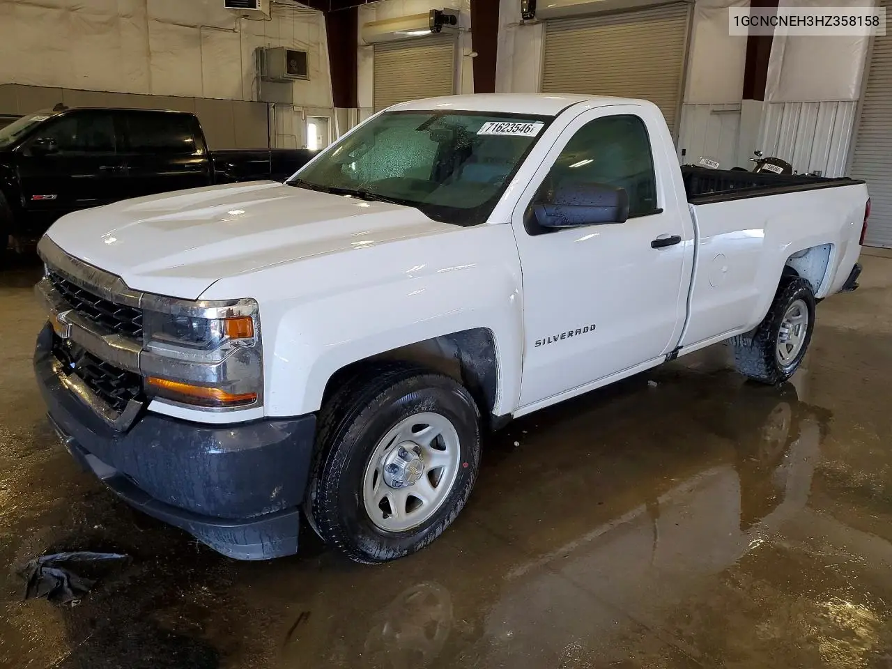 CHEVROLET SILVERADO 2017, VIN 1GCNCNEH3HZ358158