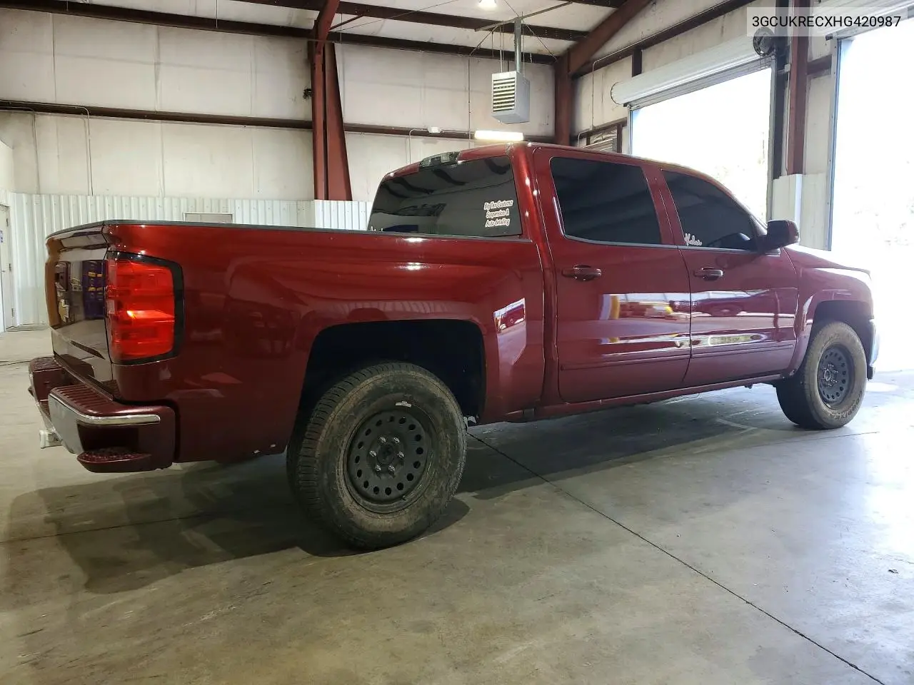 2017 CHEVROLET SILVERADO VIN 3GCUKRECXHG420987 — фото 3